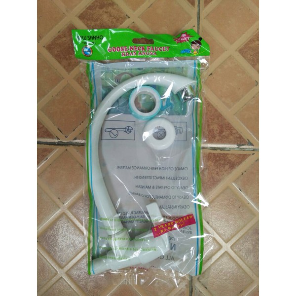 KRAN ANGSA PLASTIK/KRAN CUCI PIRING/KRAN ANGSA/KRAN SINK/KRAN ANGSA SANHO/KRAN ANGSA SOLIGEN