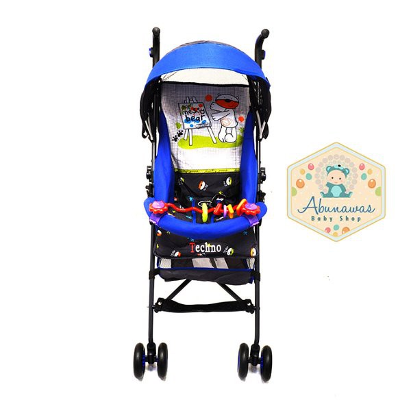 Kereta Dorong Bayi Baby Stroller Pliko Techno 107