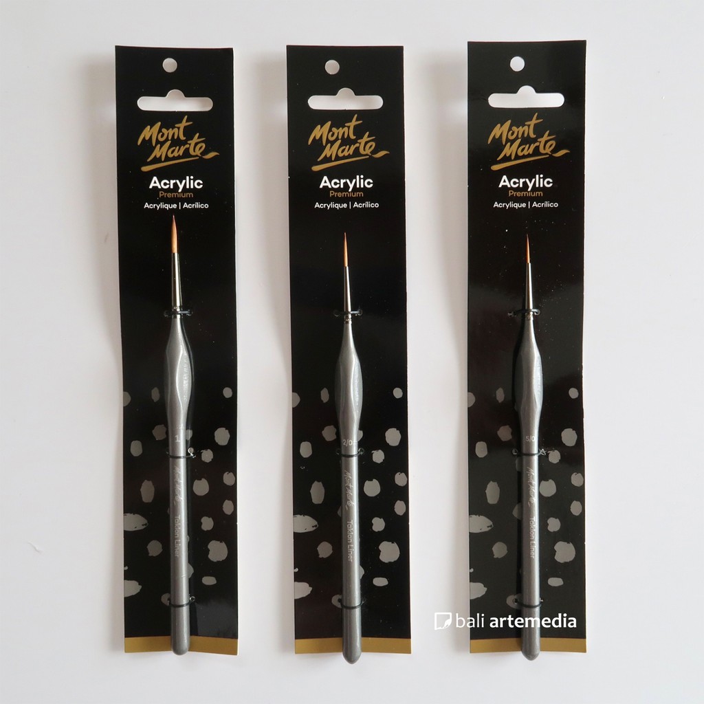 Mont Marte - Artist Brush Taklon Liner