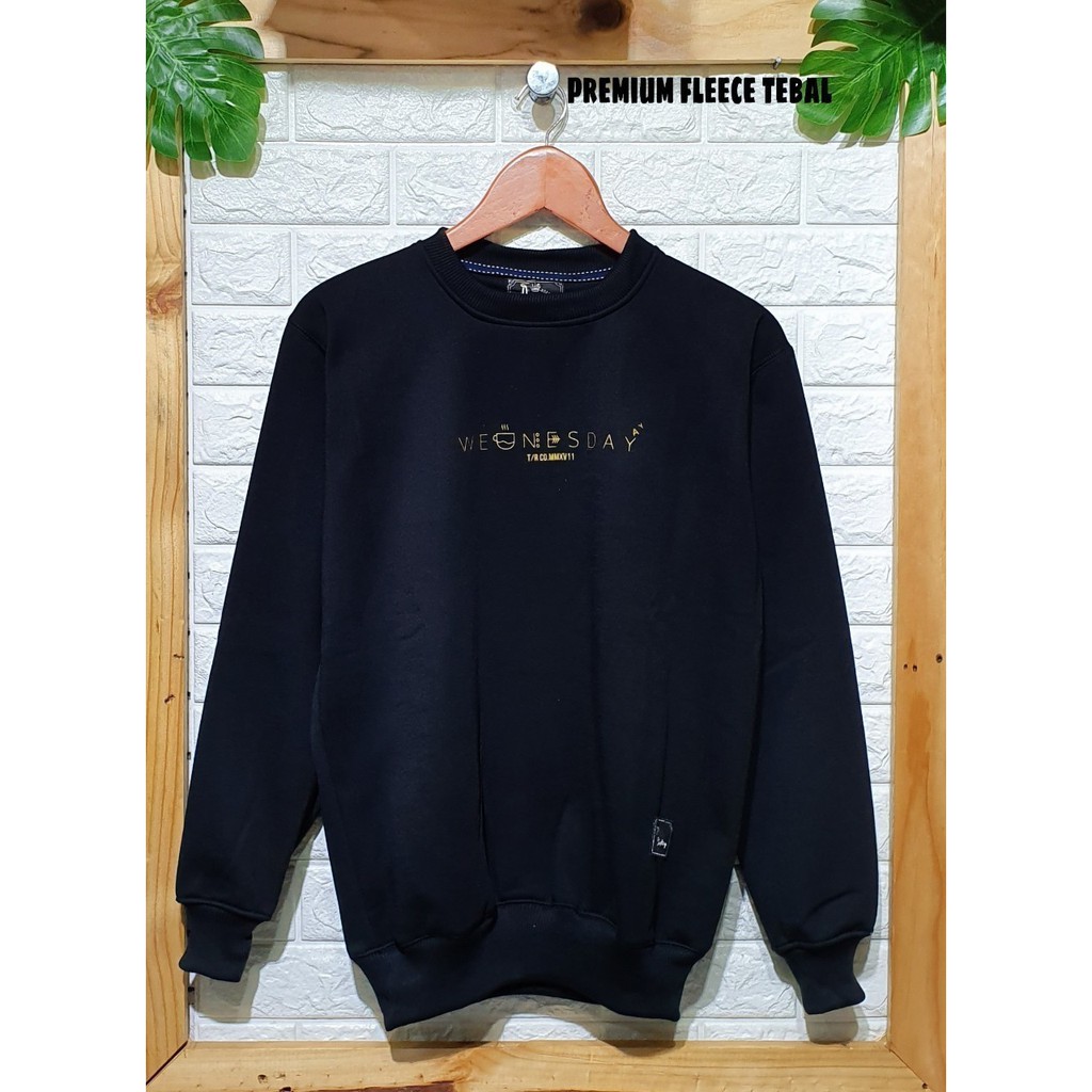 Crewneck pria polos murah original weunesday cowok cewek unisex terbaru kardigan sweater hoodie cod