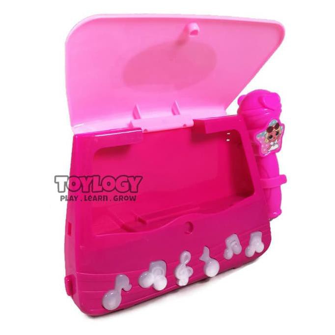 Jual Murah  Mainan Anak Perempuan Microphone Music Bag LOL Surprise Tas Koper Mic