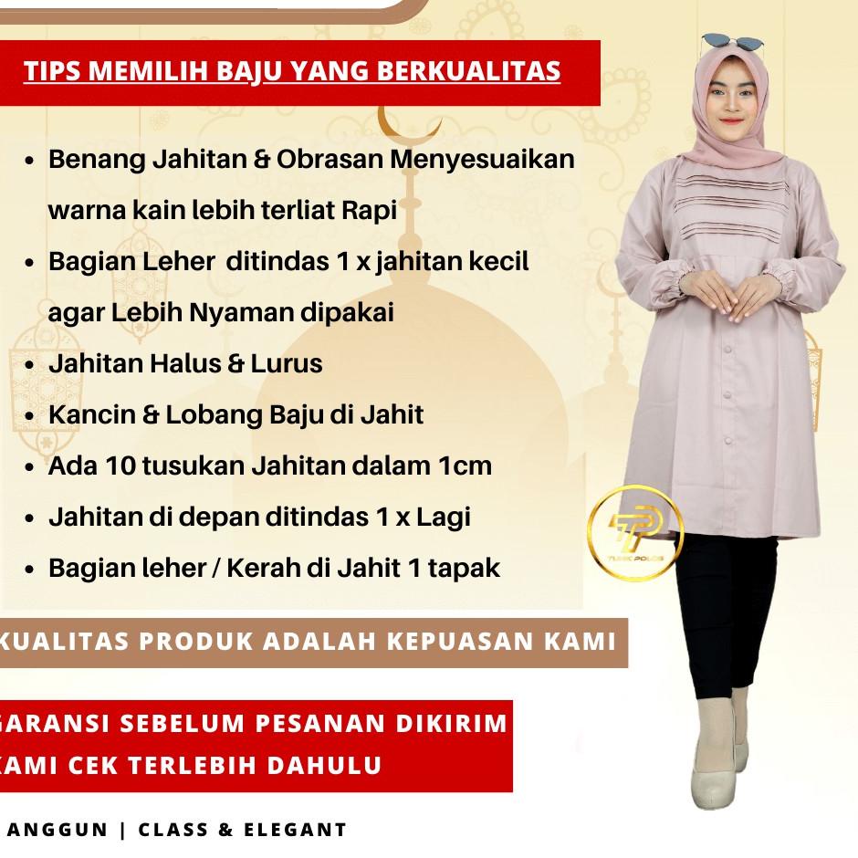 {Sru31au22х} Baju Tunik Polos Bahan Katun Toyobo Muslim Muslimah Wanita2021 kekinian Remaja Premium 