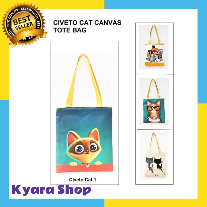 TAS TOTE / TOTE BAG / TAS WANITA / TAS KANVAS / SHOULDER BAG / TAS KULIAH