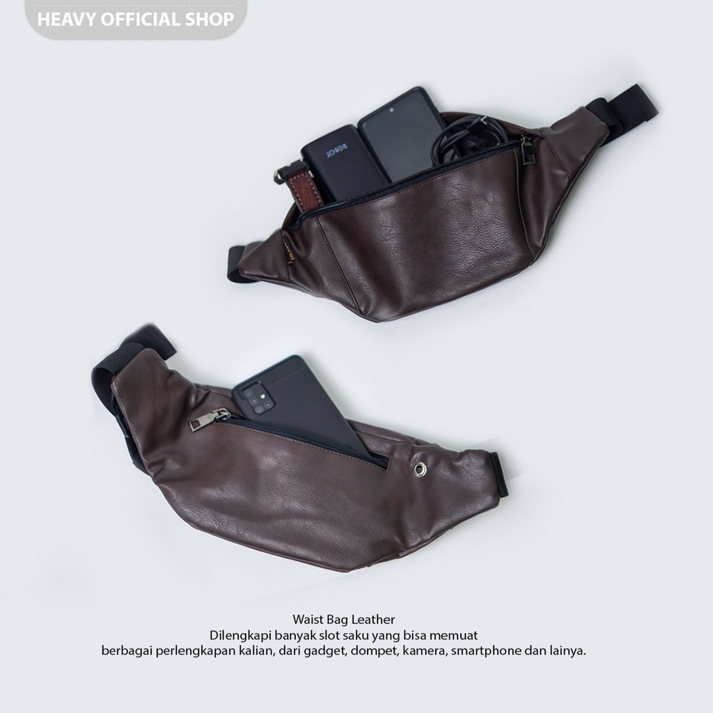 Tas selempang pria/wanita | tas pinggang kulit | tas Heavy | tas waistbag