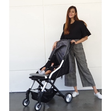 Hybrid Cabi Stacy Charcoal + Seat liner - Stroller Hybrid