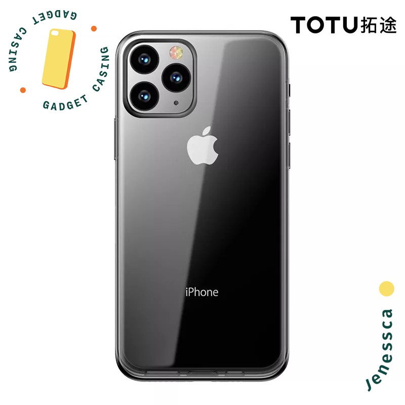 TOTU iPhone 11/11 Pro/11 Pro Max Case Slim Tipis Transparent Casing Bening