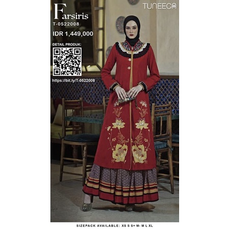 (COD) Gamis Tuneeca Amina T-0522008 By Tuneeca Original