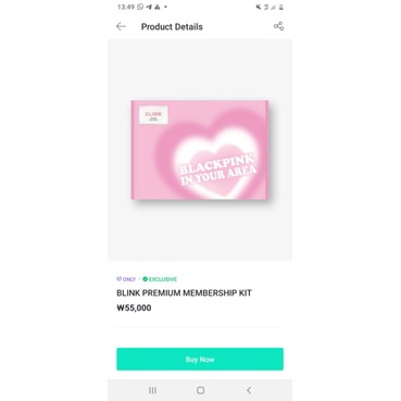 [SHARING] BLACKPINK MEMBERSHIP BLINK PREMIUM MEMBERSHIP KIT