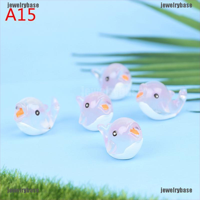 5pcs Miniatur Hewan Laut Hiu Untuk Taman