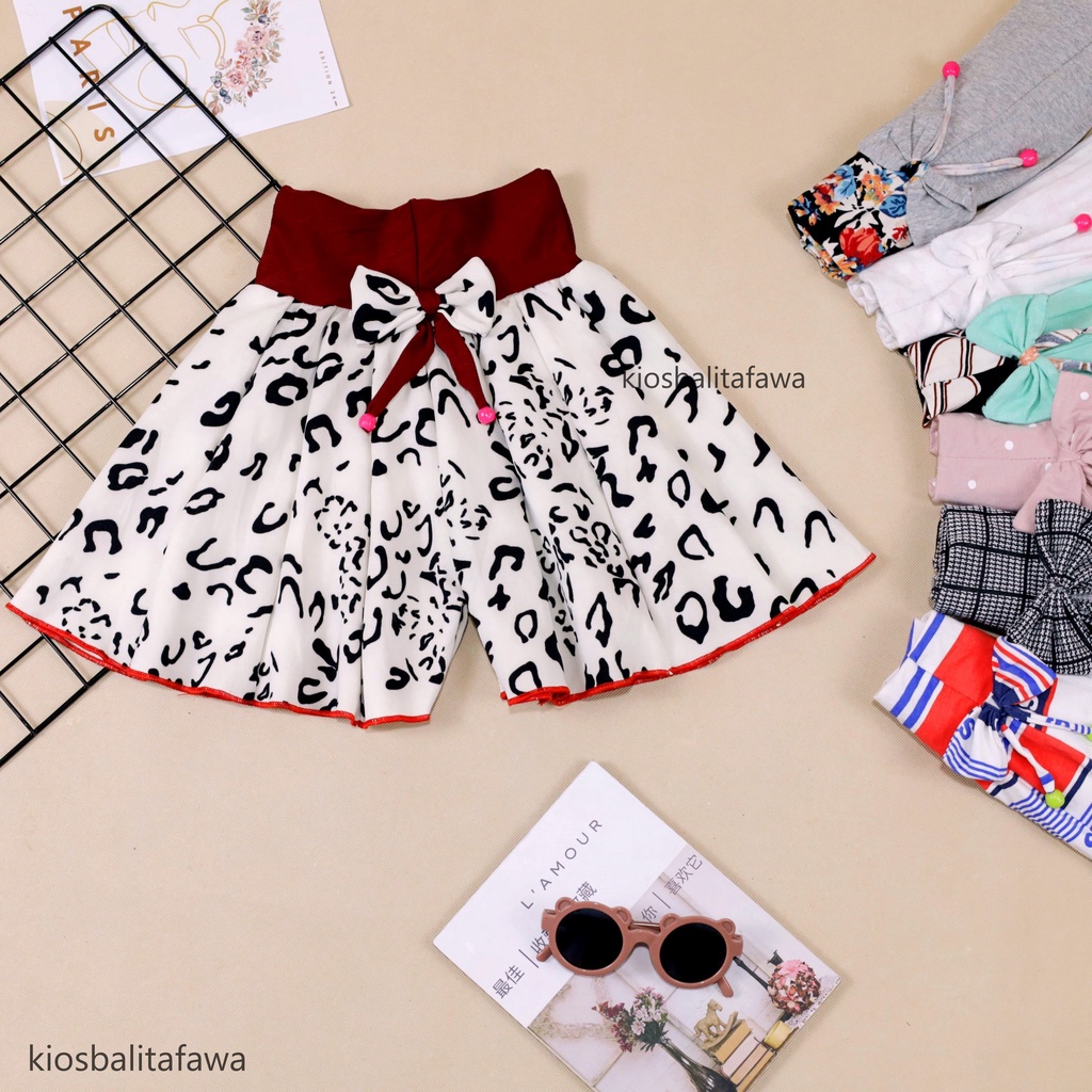 Rok Celana Motif Uk 1-10 Tahun / Bawahan Anak Perempuan Murah Model Rok Celana Cewek Grosir Adem