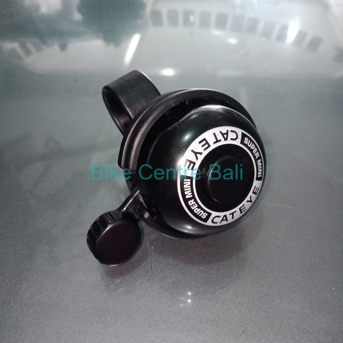 Bel Sepeda Cat Eye Super Mini Hitam New