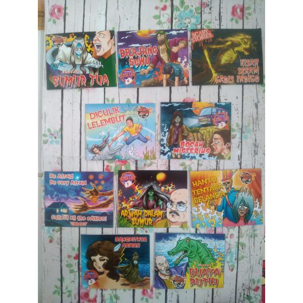 Jual Buku Komik Cerita Horor Anak Shopee Indonesia