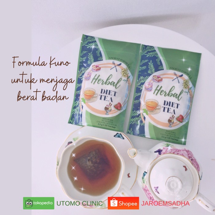 

ORIGINAL MURAH Herbal diet tea Jaroemsadha / slimming tea 100% herbal