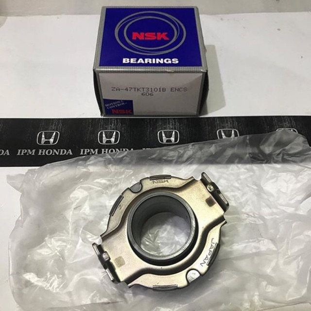 ZA-47TKT3101B NSK Japan Drek Dreg Lahar Bearing Clutch Kopling Release Honda Jazz GD3 IDSI VTEC S RS GE8 GK5 City GD8 IDSI VTEC GM2 GM6 Civic Genio Estillo Ferio Es Vtis Century Stream 1.7 1700cc Brio Mobilio BRV