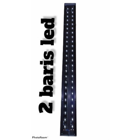 Lampu tanning arwana 100 CM 2 baris led