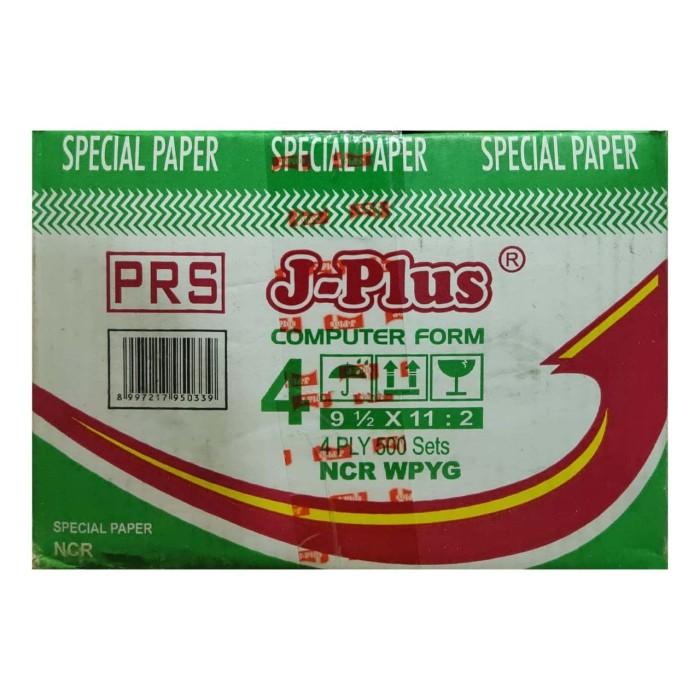 

Continuous Form 9,5X11:2 J-Plus 4 Ply 500 Sets