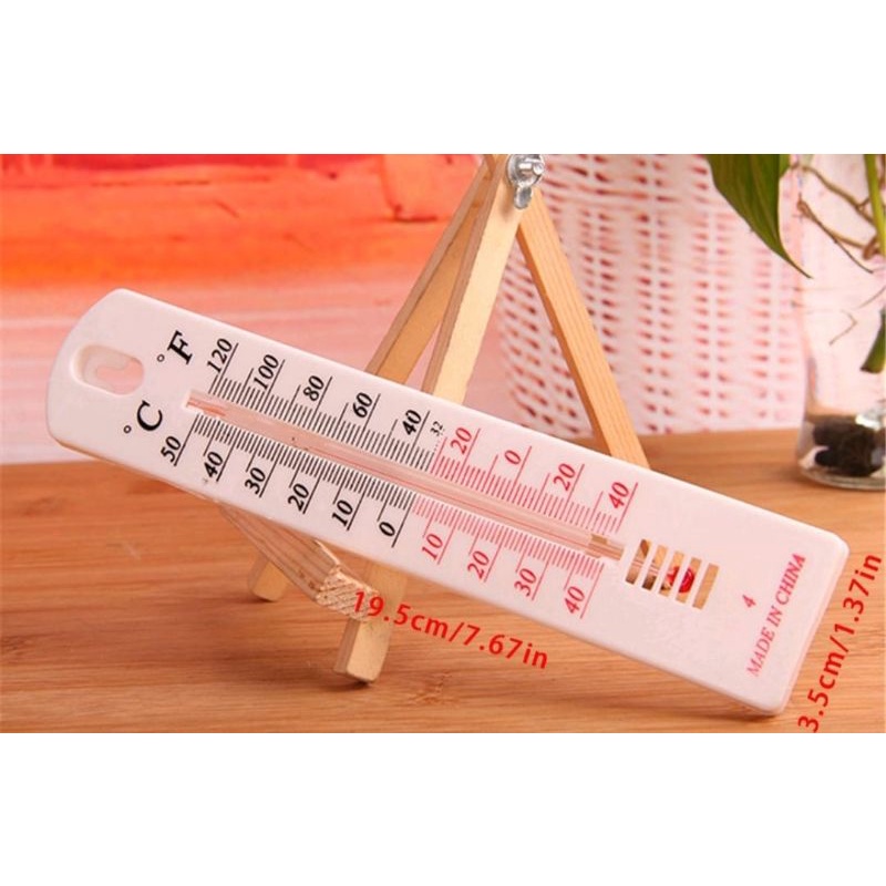 Thermometer Dinding Ruangan Plastik