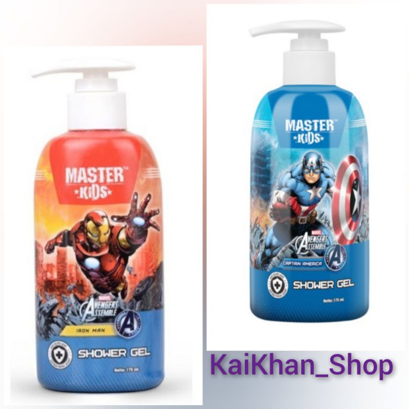 Master Kids Shower Gel [ Botol 175ml ]