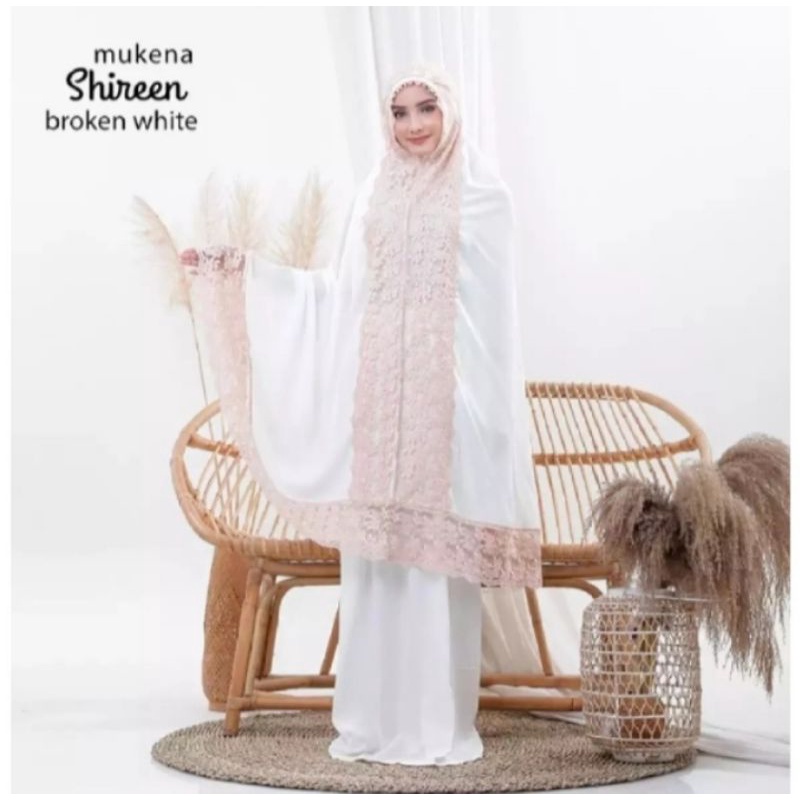 Mukena Lebaran 2023 Mukena Shiren Dewasa / Mukena Renda Mewah COD