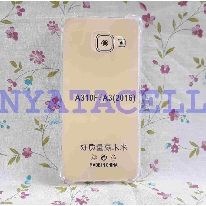 NEW SOFT CASE ANTICRACK SAMSUNG A3 2016 A310 ANTI CRACK KNOCK SHOCK BREAK - BENING MILENIA