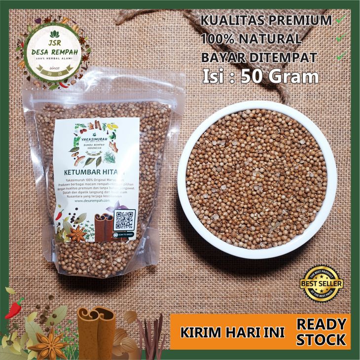 

COD Ketumbar Hitam 150 Gram Kualitas Terbaik Asli 100% ORIGINAL Rempah indonesia