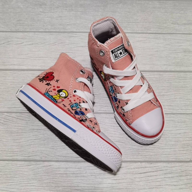 SEPATU ANAK KIDS CONVERSE ALL-STAR KARAKTER MOTIF HIGH 21-35