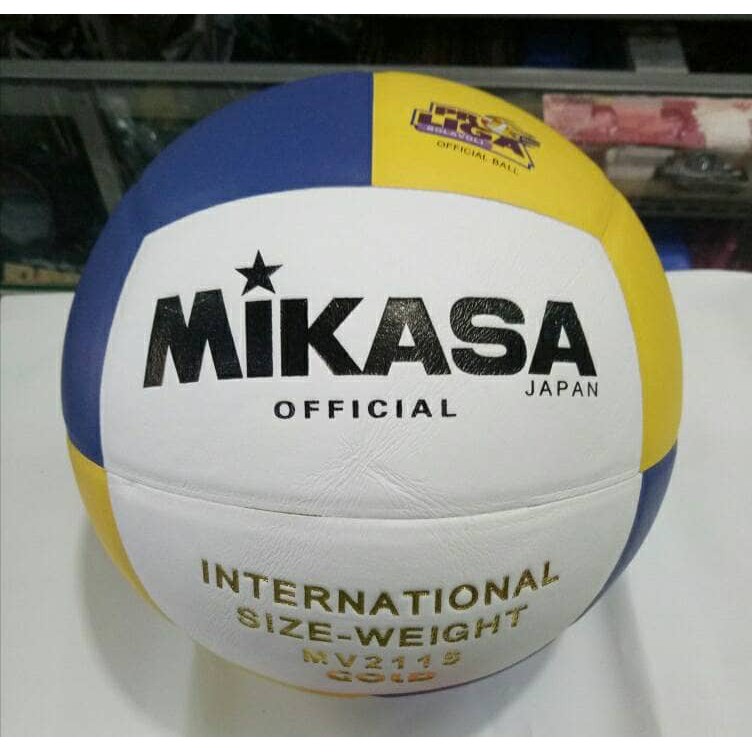 Bola Voli Volly Mikasa Import Bahan PU Lembut