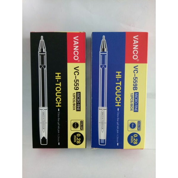 

[ Isi 12 ] Pulpen Hi-Touch VANCO 0.28 mm