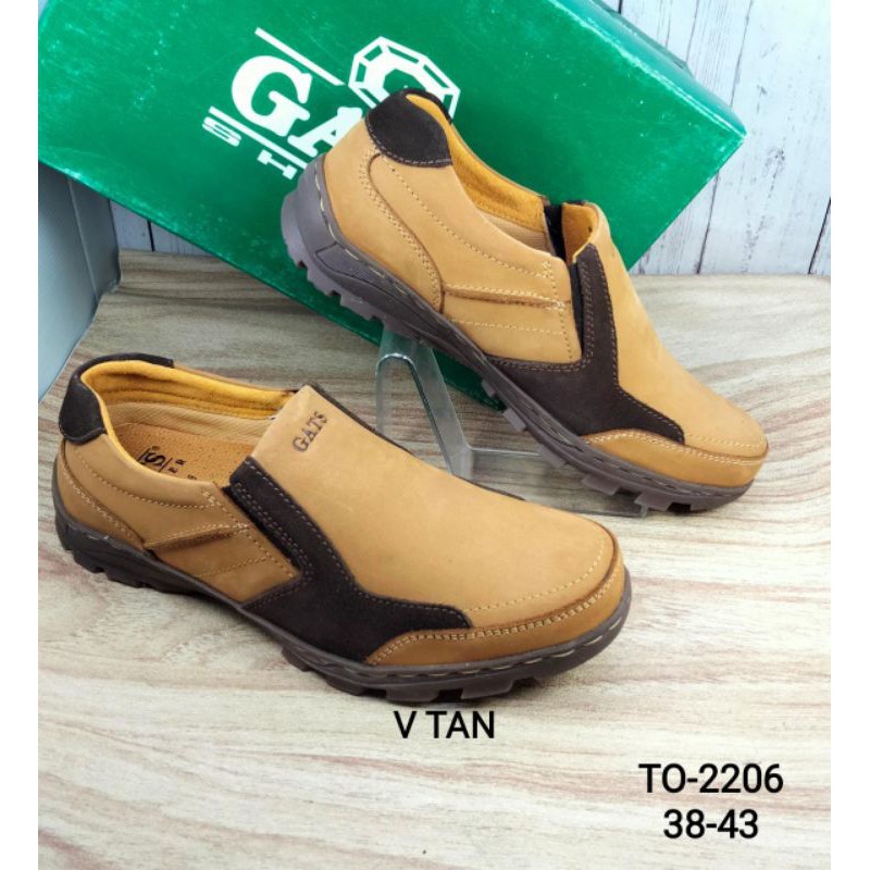 Sepatu asli kulit pria Gats TO 2206