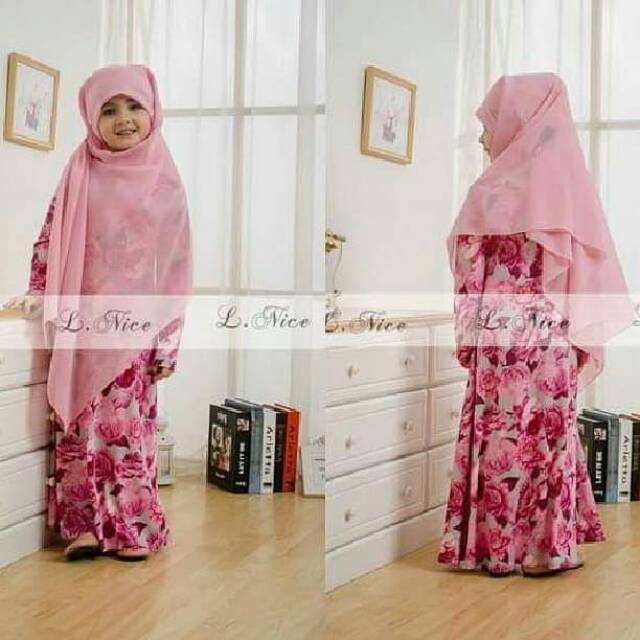 L Nice gamis Flower