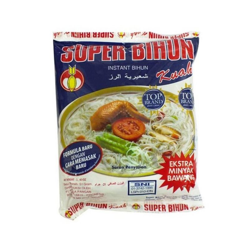 

Super Bihun Kuah Ayam 51 gr