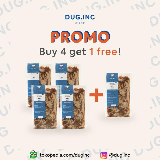 

Promo! Beli 4 Sapi Bulgogi Gratis 1 Sapi Bulgogi Dug.Inc Kemasan Termurah