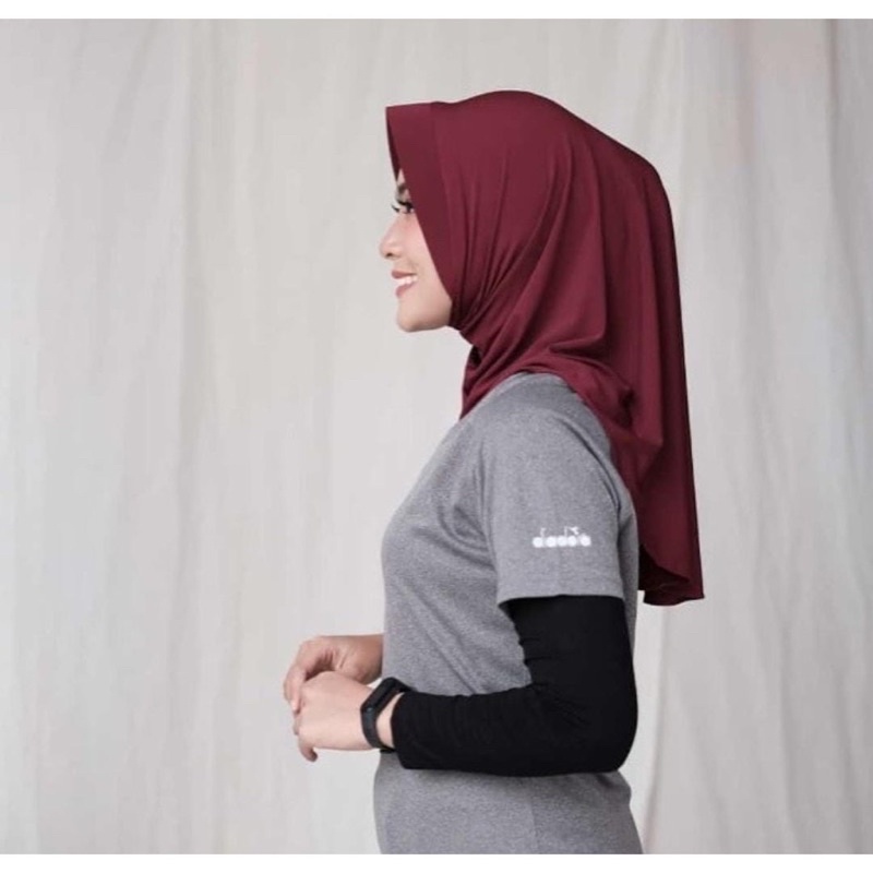 Hijab Sport Olahraga / Volly / Badminton / Hijab Instant-2