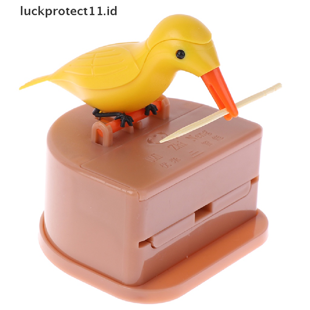 &lt; Luckprotect11. &lt; LuckproteksiHolder Tusuk Gigi Desain Burung Untuk Dekorasi Meja