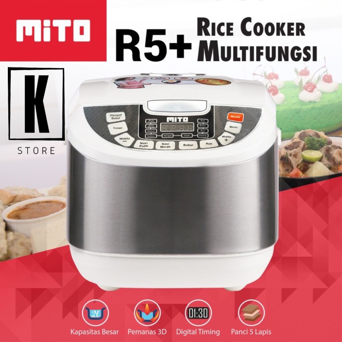 Rice Cooker Digital Mito 8 in 1 R5+