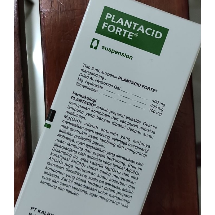 Plantacid Forte 100 ML / Obat Sakit Maag / Asam Lambung / Nyeri Lambung