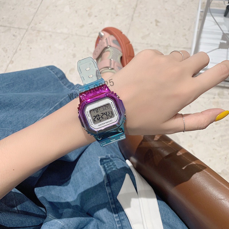 jam tangan Korea unicorn anti air gadis sekolah menengah lucu jam tangan elektronik wanita M73