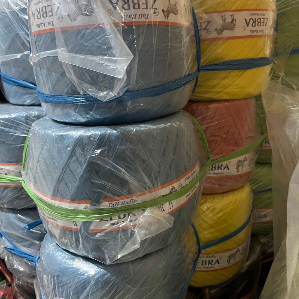 

(i) tali rafiwa warna zebra bahan super 1kg