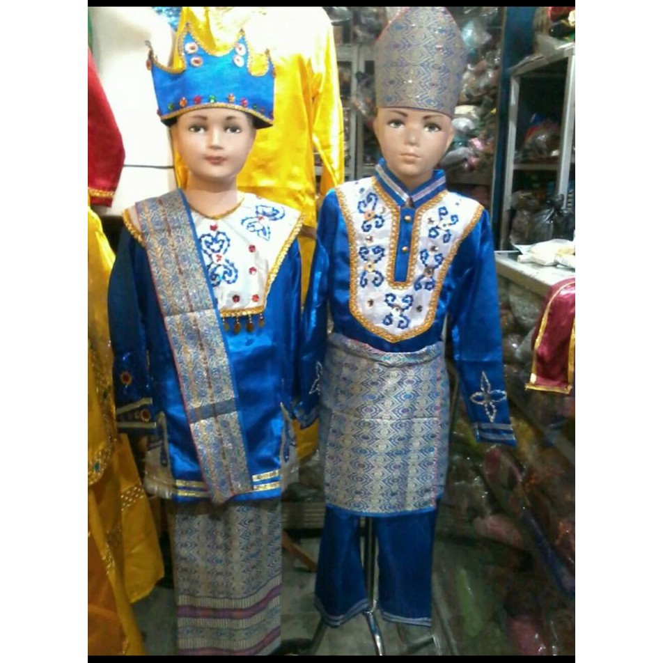 baju adat bangka belitung anak