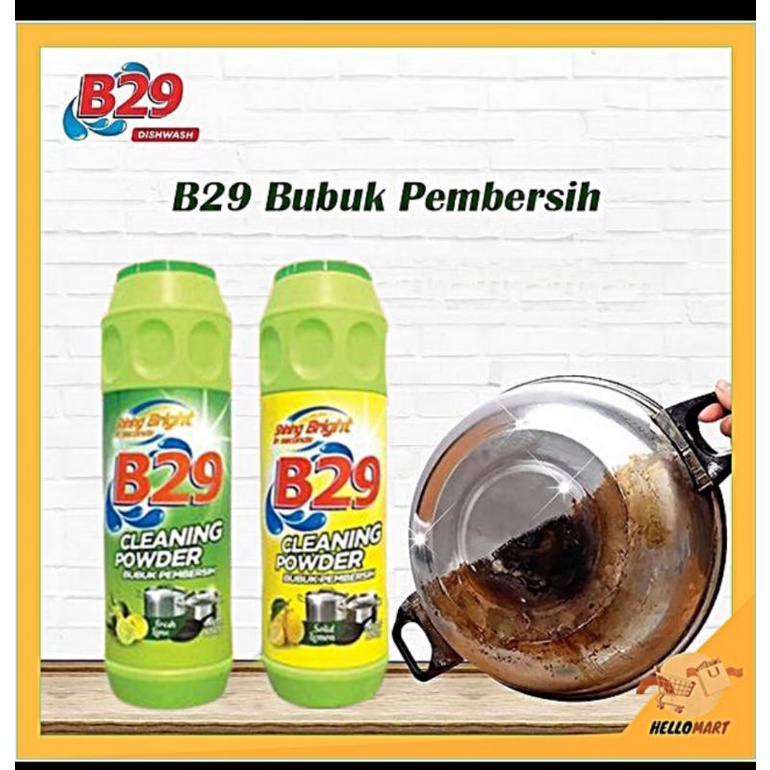 BUBUK PEMBERSIH B29 CLEANING POWDER / ABU GOSOK B29 650 GR