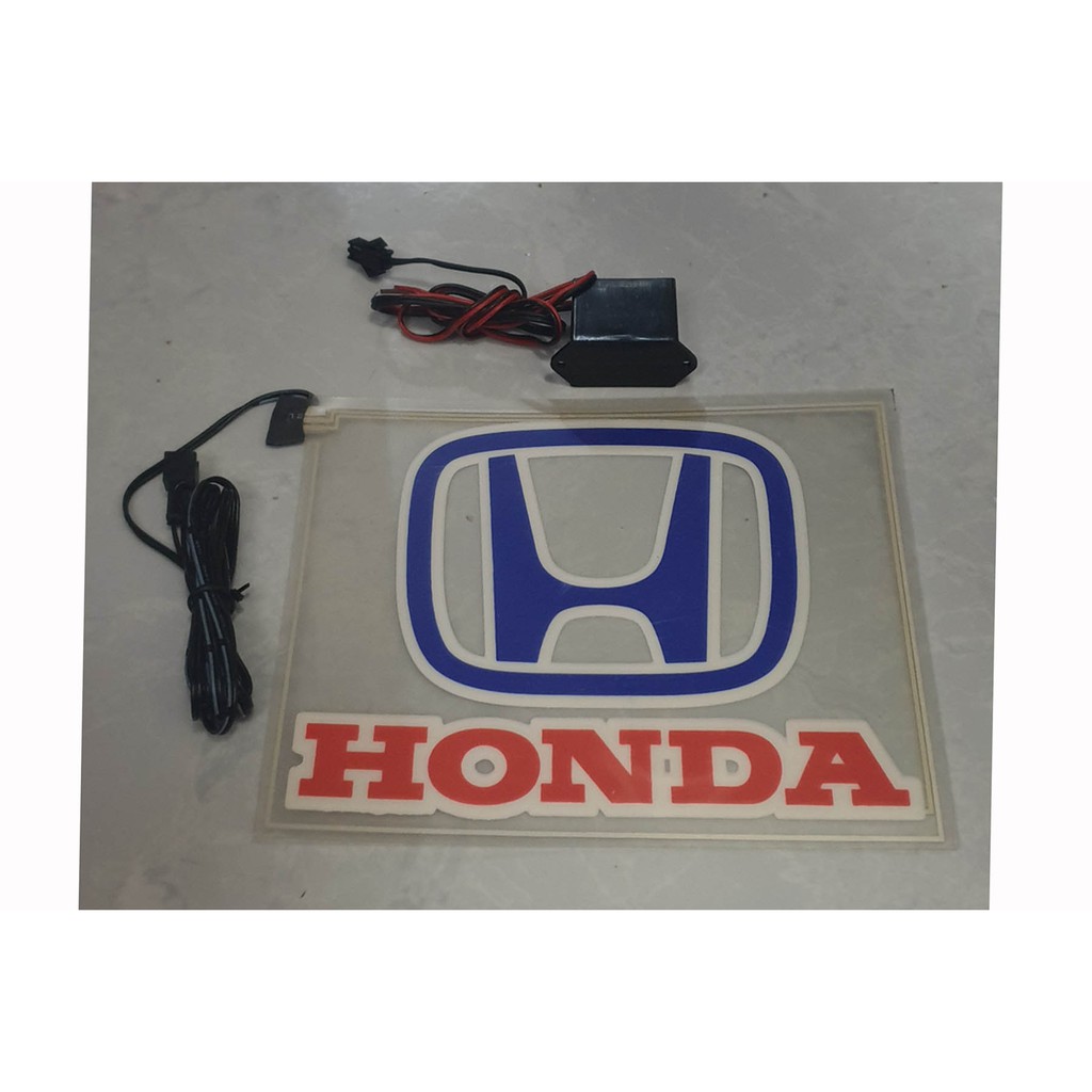 LOGO LED MOBIL HONDA EMBLEM