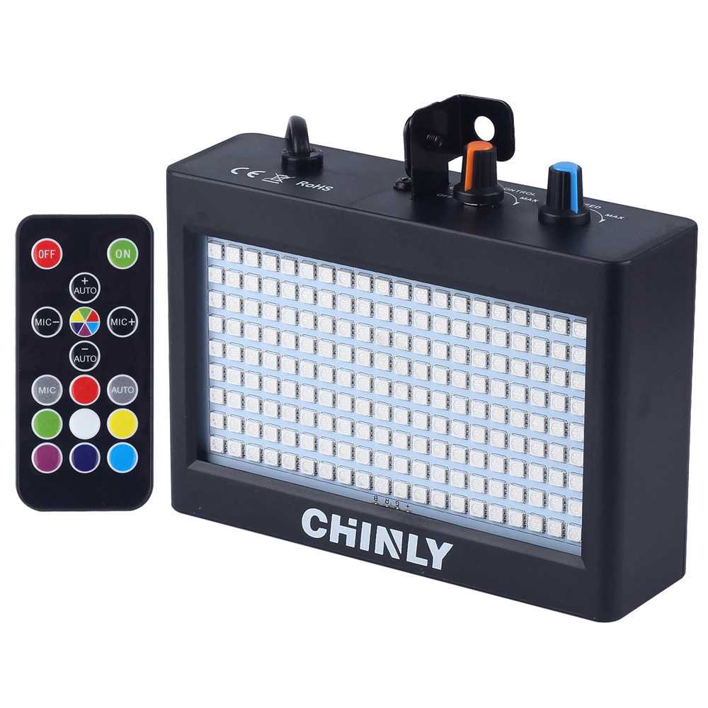 CHINLY LED Lampu LED Disco Bar Party Strobe Flash Light - ST1003