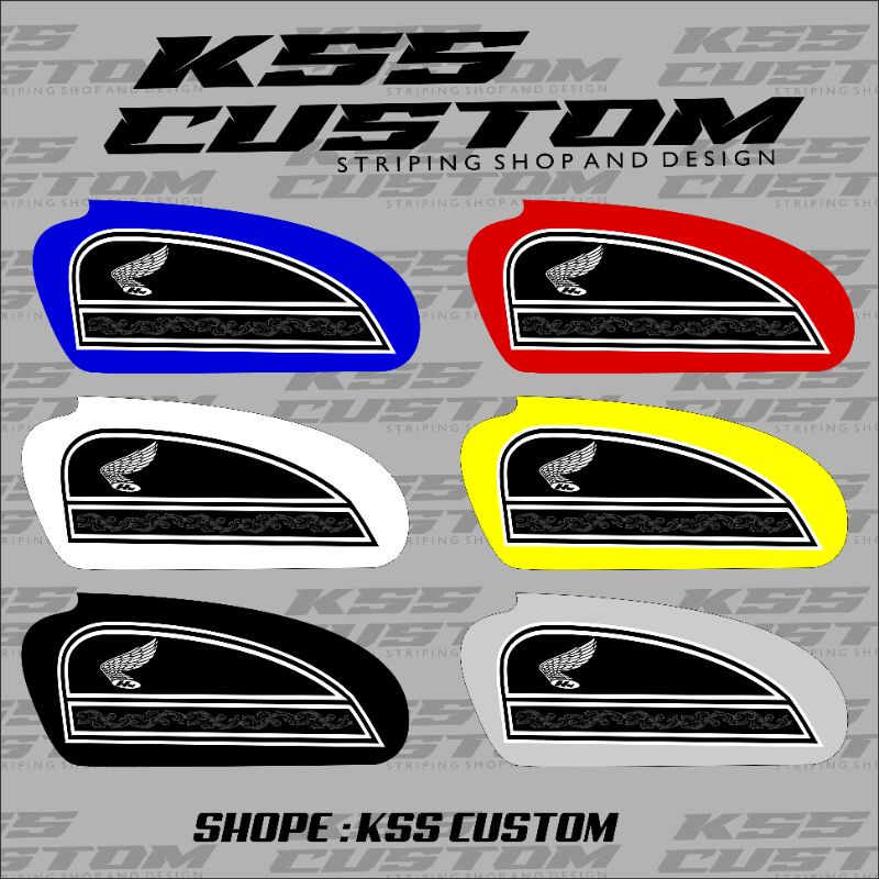 striping cb 100 std variasi - striing cb variasi - striping cb 100 terbaru