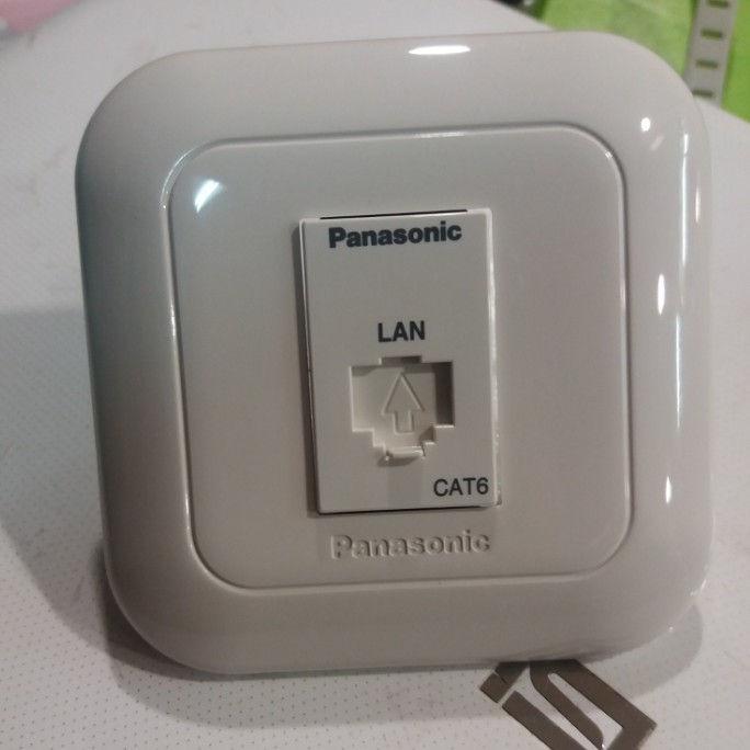 Panasonic Wide Series Outlet Data CAT 5 / CAT 6