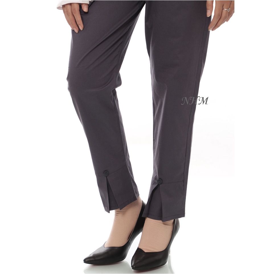 Celana Baggy Split Pants Jumbo Panjang, Korean Style Pants