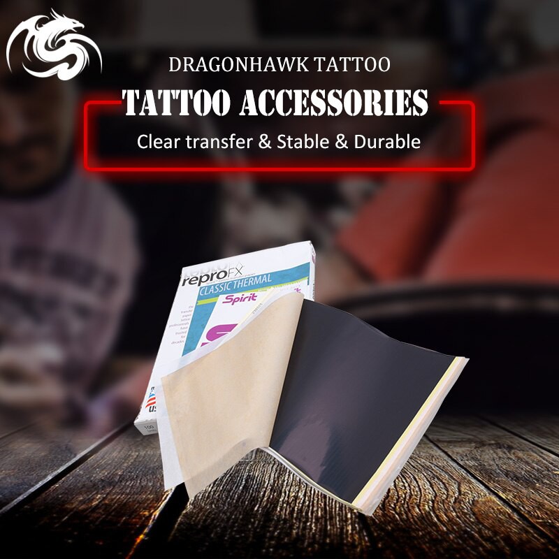 

PRODUK IMPORT 10pcs/set 4 layers Tattoo Accessories Stencil Transfer A4 Carbon Tattoo Supplies Copy