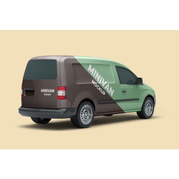 Mini Van Mockup 6