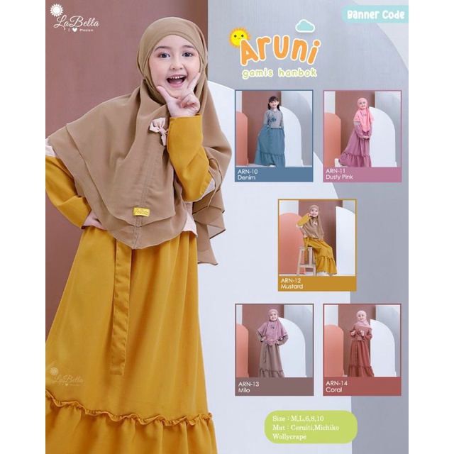 MAQEEYA GAMIS HANBOK KOREA | BAJU ANAK MODEL KOREA