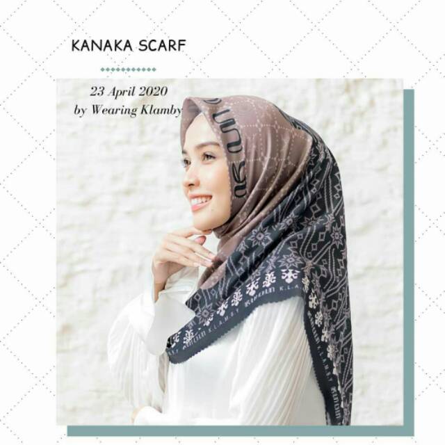 Wearing Klamby - Kanaka Scarf