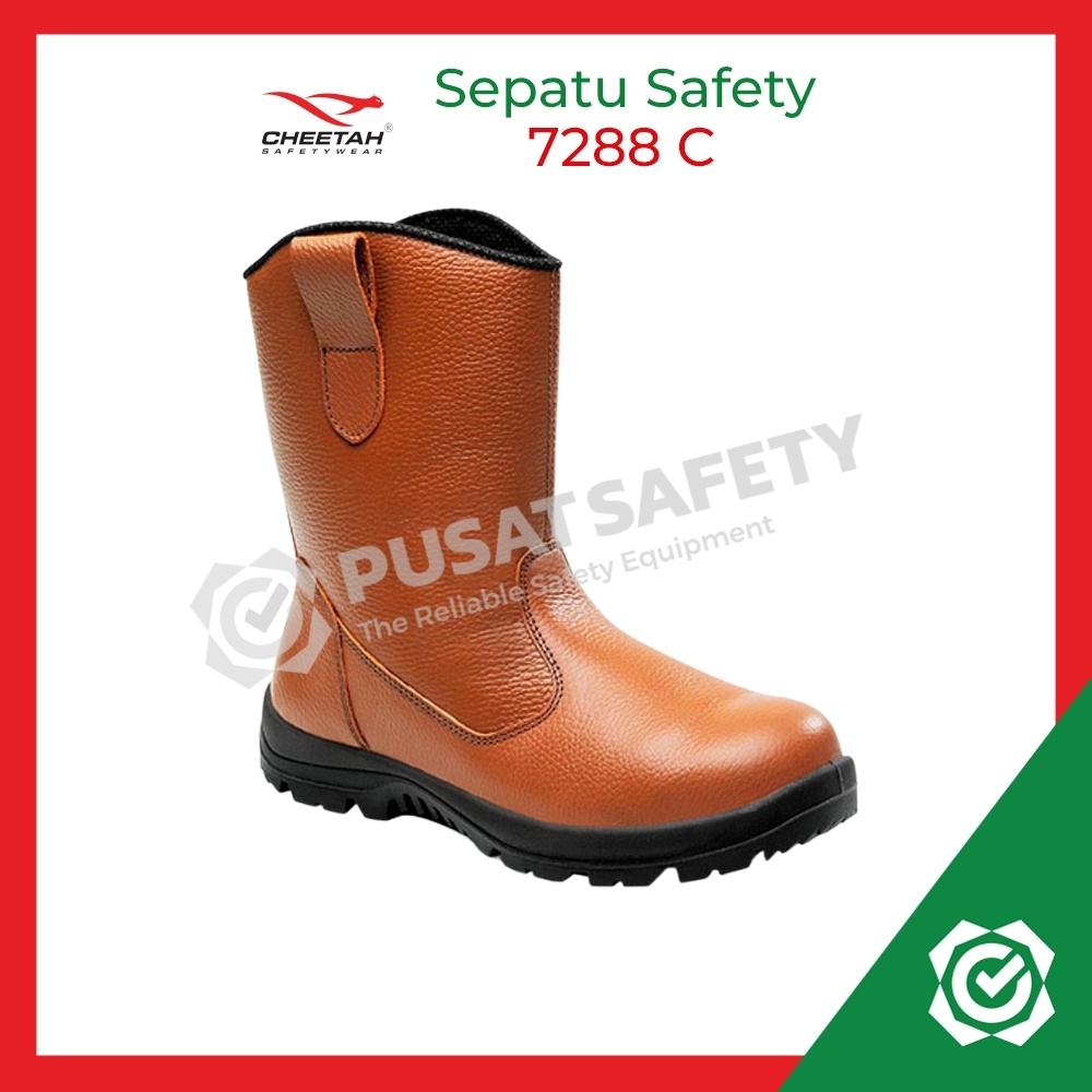 Sepatu Kerja Safety Boots Cheetah 7288C